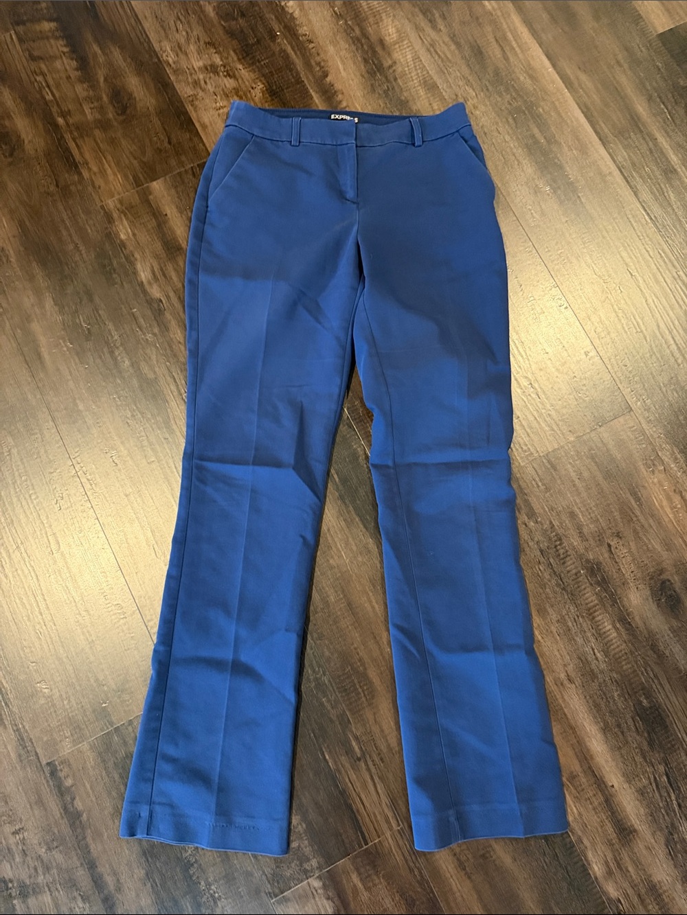 Express Royal Blue Womens Dress Trousers